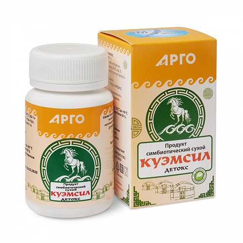 Продукт симбиотический «КуЭМсил Детокс», таблетки, 60 шт