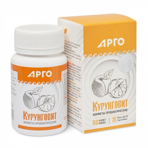 Конфеты пробиотические «Курунговит», 60 шт