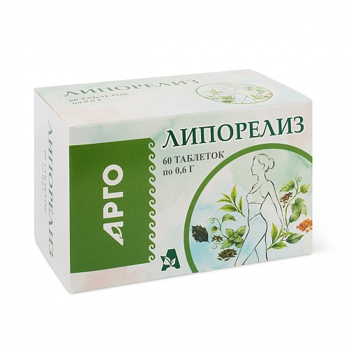 Концентрат пищевой «Липорелиз», таблетки, 60 шт