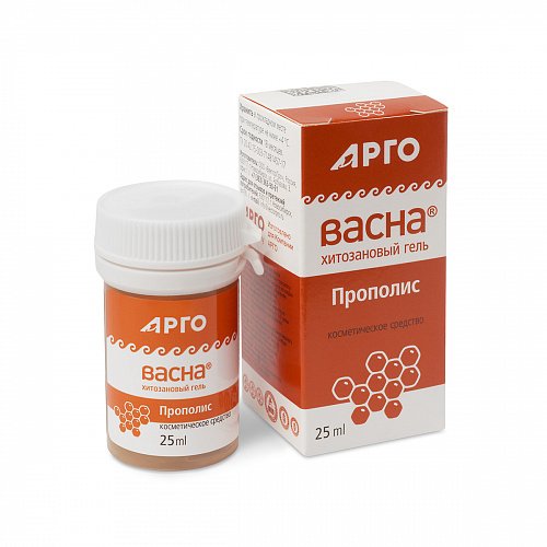 Гель «АргоВасна Прополис», 25 г